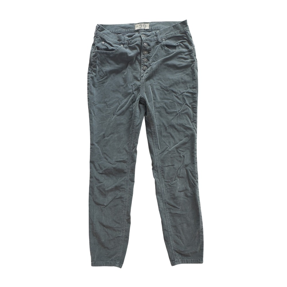 We The Free Corduroy Pants Blue Grey Cotton 29